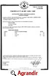Certificat produit biologique 2007-2008 du Domaine des m�rens de Bibracte