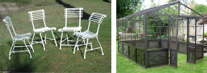 Mobilier d'Arras et Gloriette du Jardin d'Antan