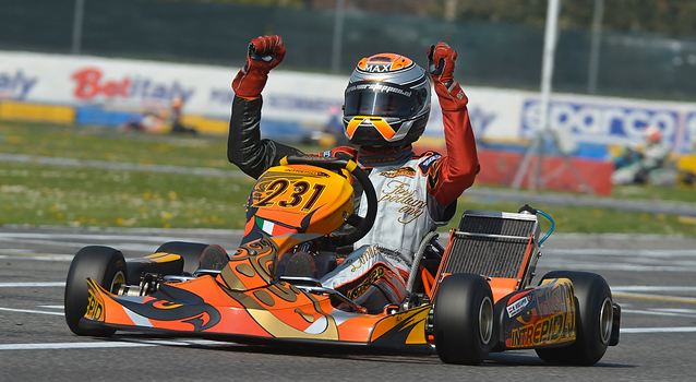 Max Verstappen WSK Castelletto